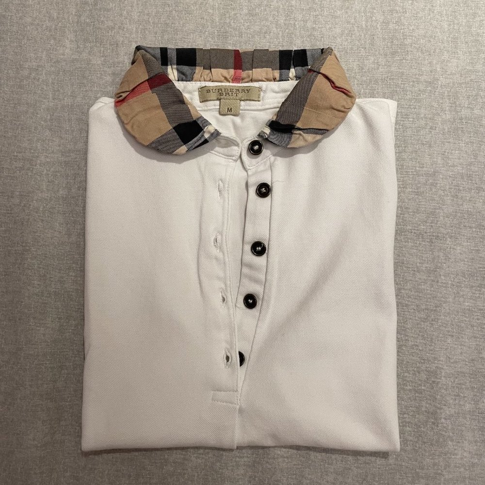 Burberry polo blouse
